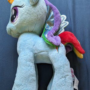 My Little Pony Rainbow Dash Plush with Silver Wings NEW WITH TAGS